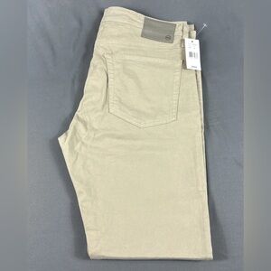 AG Adriano Goldschmied Tellis Modern Slim Pants 36 x 33 Desert Stone